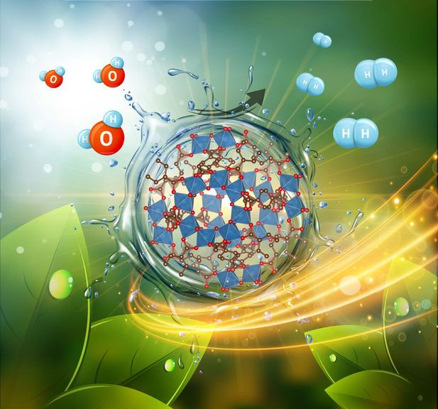 Artist's impression of a catalytic process