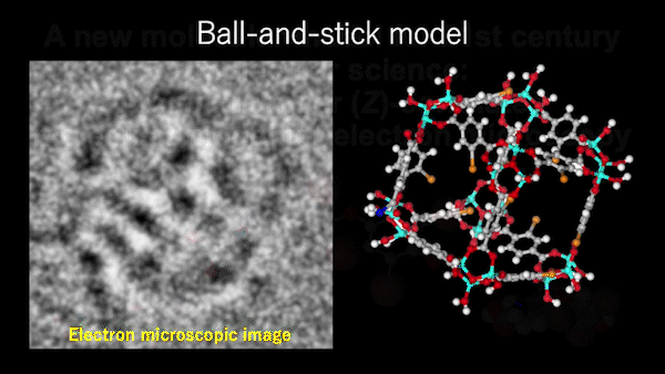 Z-correlated molecular model is compared to the ball-and-stick and the CPK models
