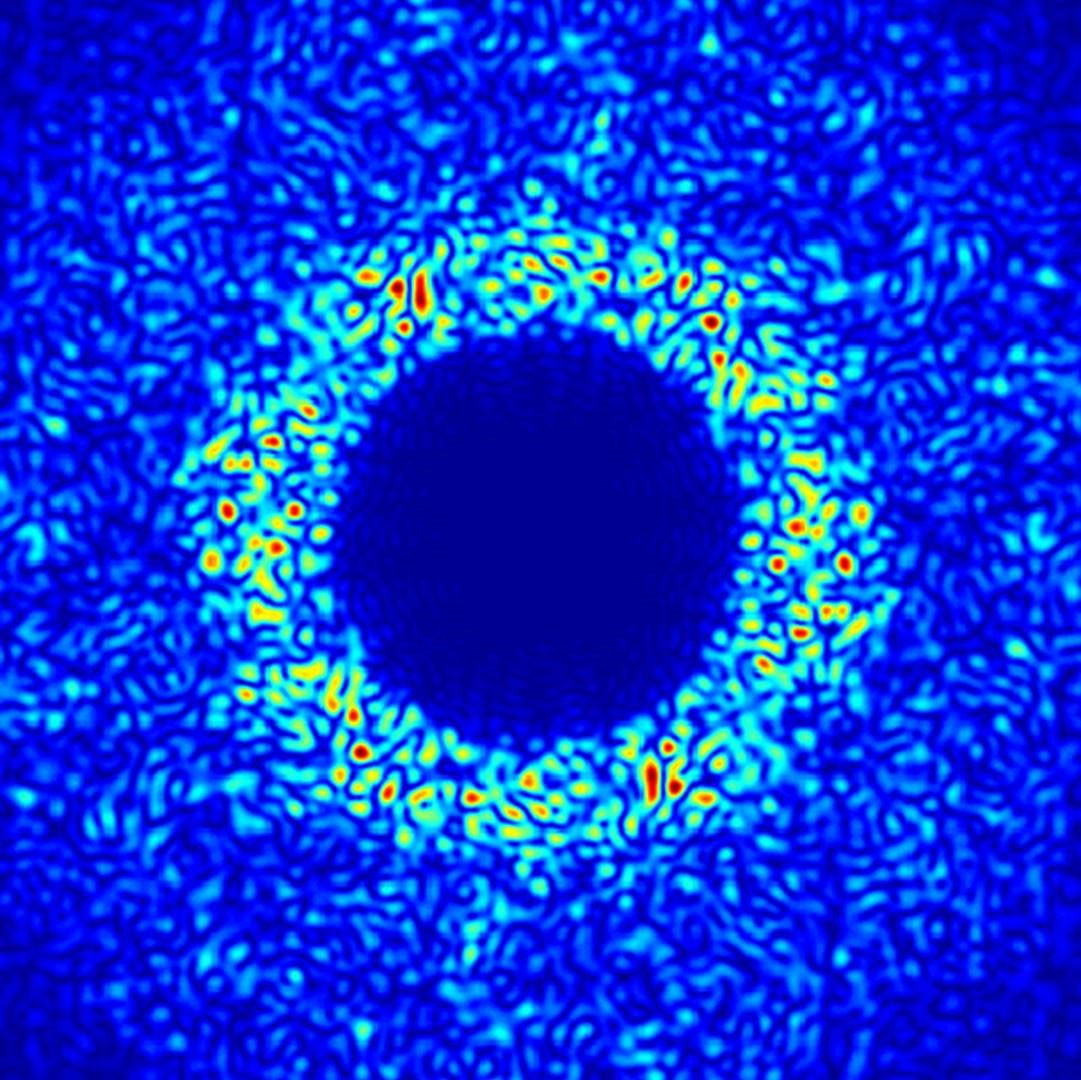 Light scattering from a thin silicon membrane