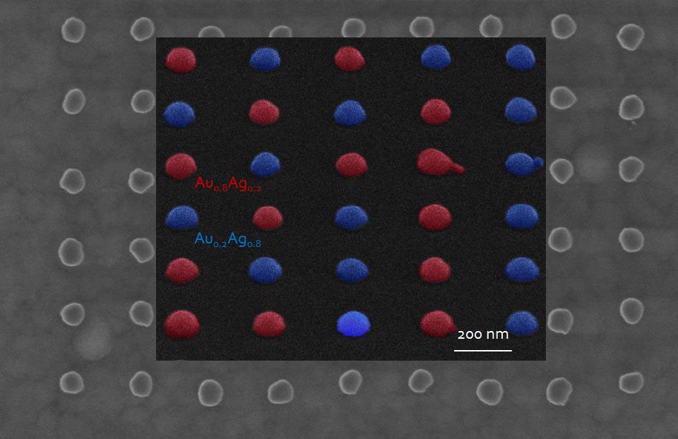 electron microscopy image of nanostructures