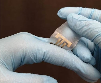 flexible, printable ePatch for wound healing