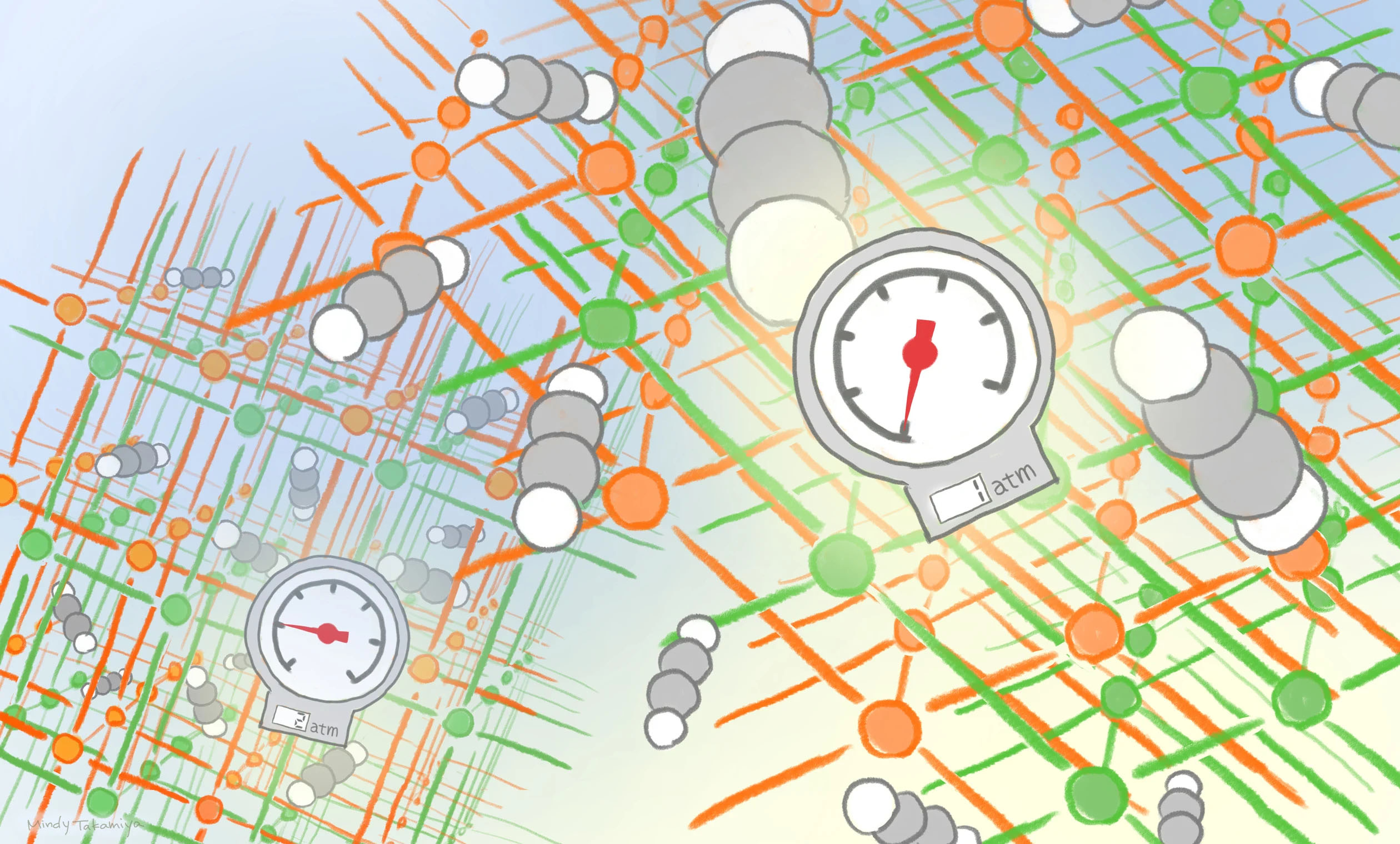 Safely storing dangerous gasses in MOF pores