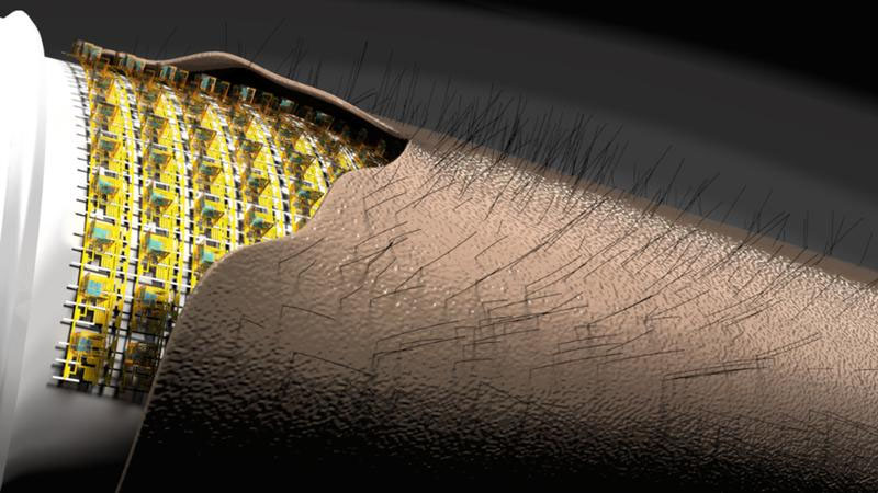 Artificial electronic skin