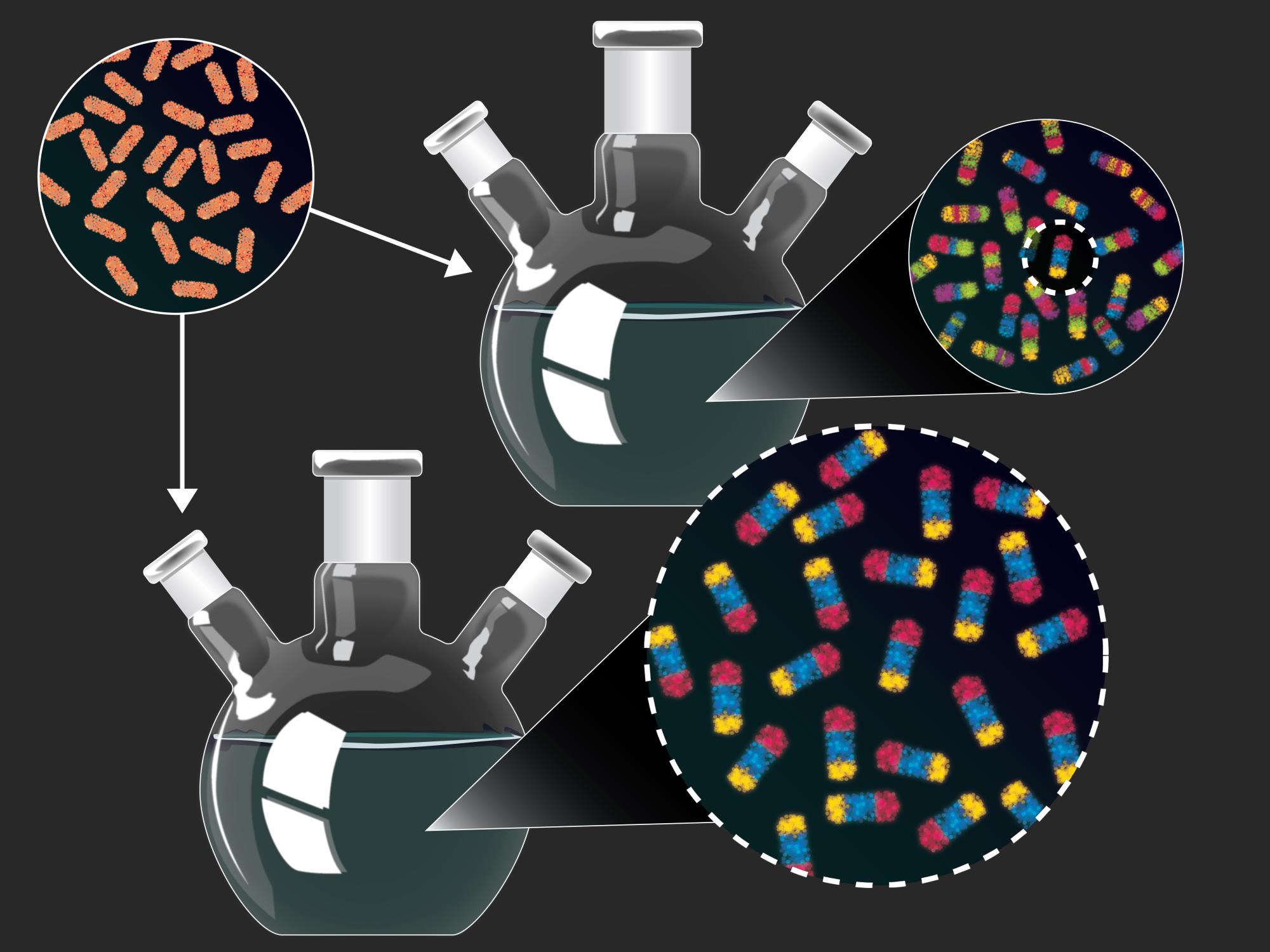 producing nanoparticles
