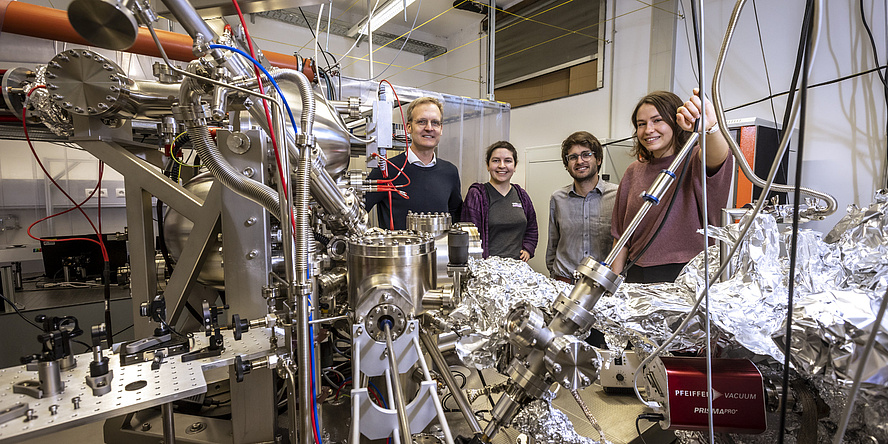 This team of experimental physicists from Graz University of Technology successfully demonstrated the functionality of a meta-optic