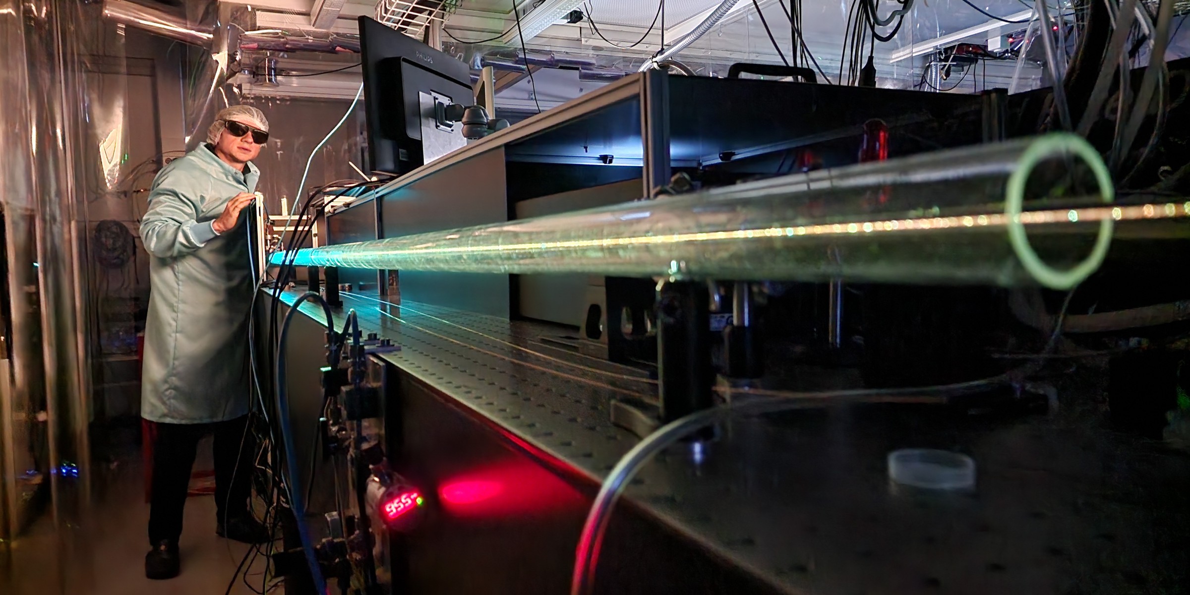 laser setup for attosecond experiments