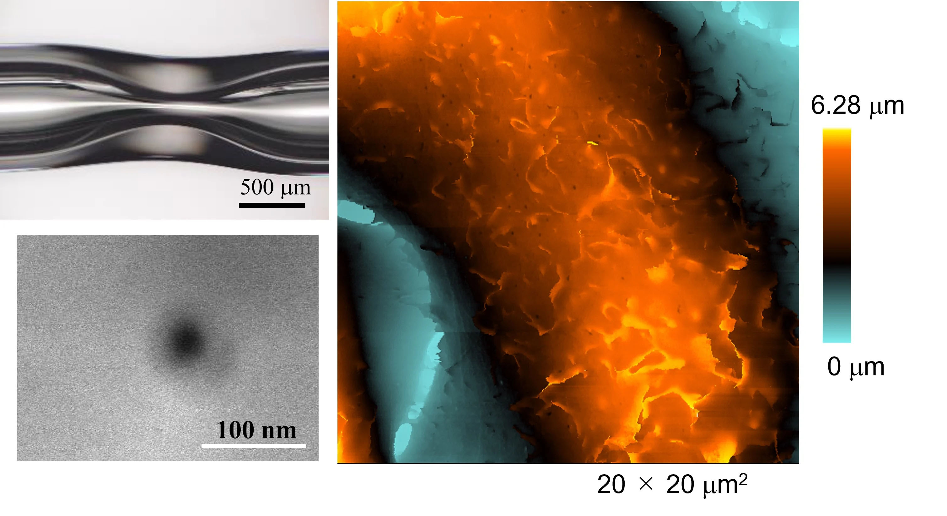 nanopipette and ultra-high-resolution imaging of its shape