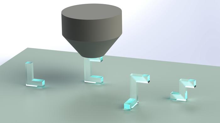 Morphing of all-inorganic perovskite micropillars into distinct geometries through multislip