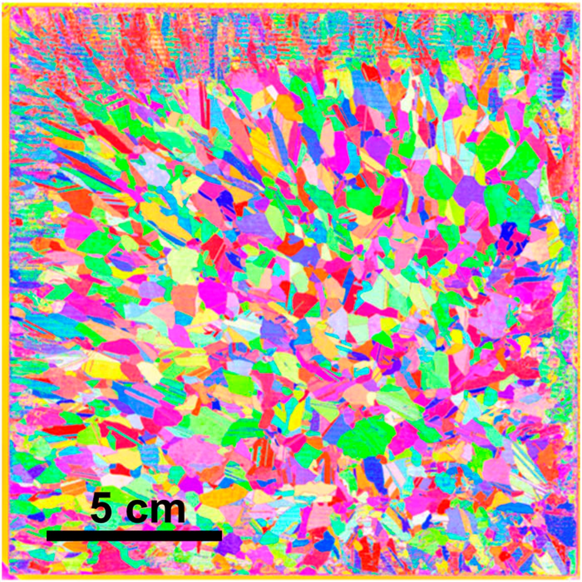 crystal grain orientations
