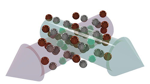 The direction of an electron spin is determined by the direction of motion of electrons