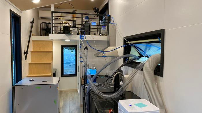Setup of air quality instrumentation