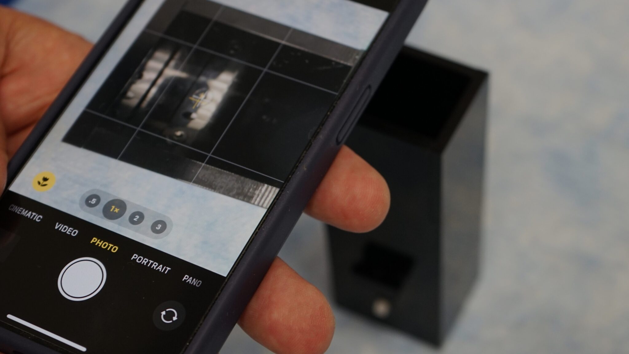microfluidic test read-out