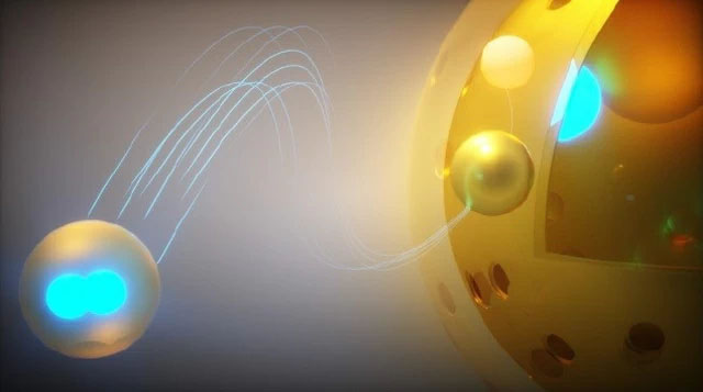 Long-lived charge separation states facilitate H2 production.