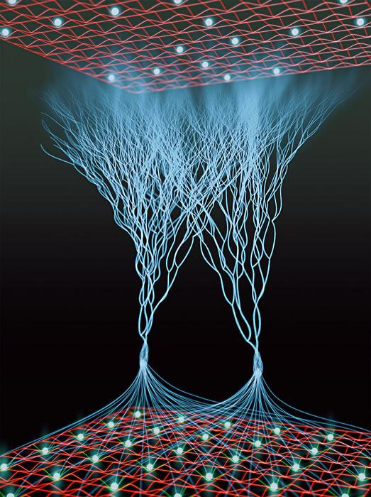 Conceptual illustration of a new method for boson sampling