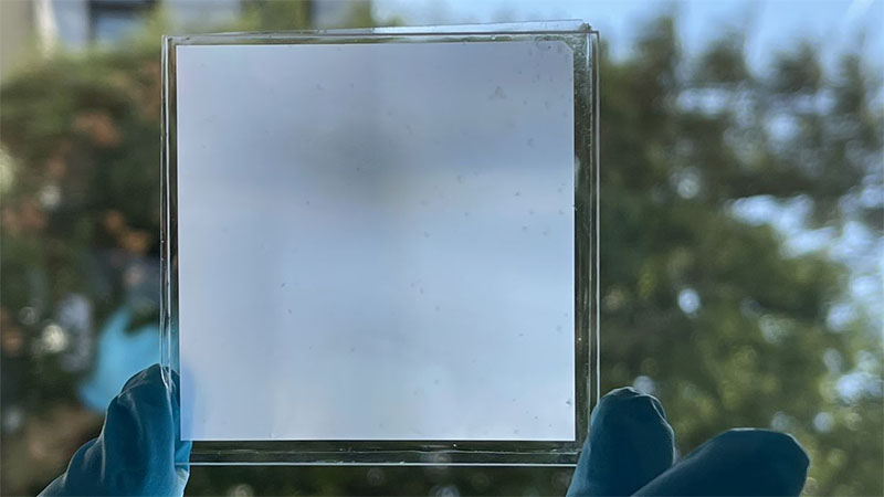 Cooling, light-Transmissive, and glare-Free metamaterial