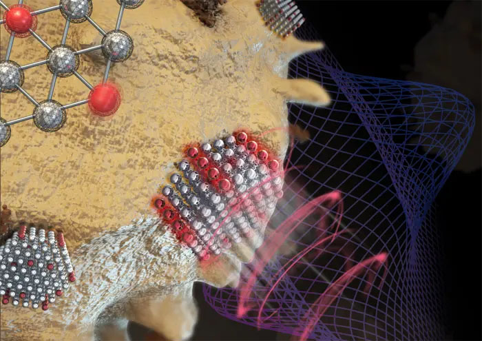 Super-resolved photonic force microscopy for detecting ultra-weak interaction forces between nanoparticles and surfaces.