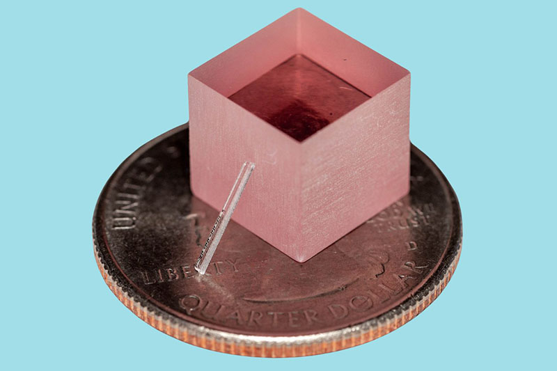 A chip-scale titanium-sapphire laser
