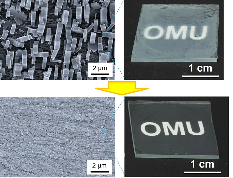 neatly arranging crystal growth to make fine thin films