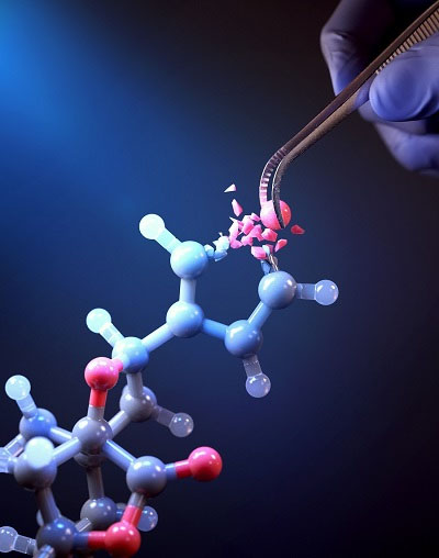 single-atom editing technology for drugs