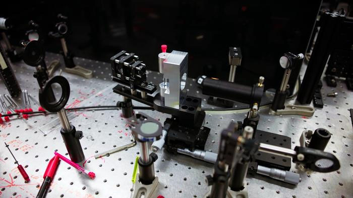 correlated vibrational spectroscopy (CVS) setup