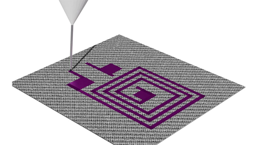 using MXene ink to print a textile energy grid that can be charged wirelessly
