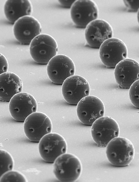 bioresorbable acoustic hydrogel microrobots