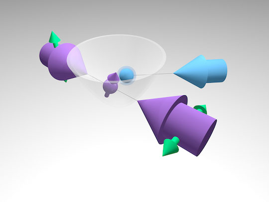 A crystal with 171Yb+ -172Yb+ ions is trapped in an ultra-high vacuum system