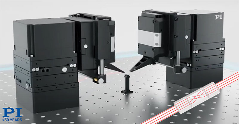 F-141 high-speed photonics array alignment systems, dual-sided 6-DOF versions shown