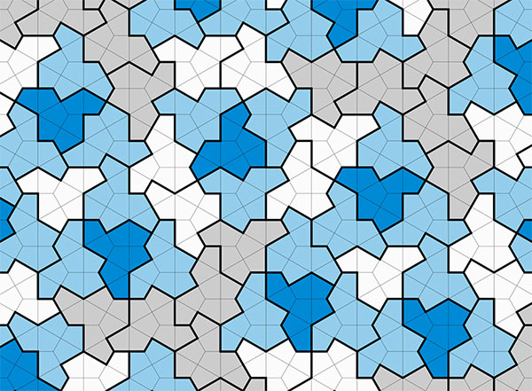 geometric einstein pattern