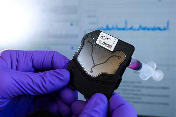 This microfluidic device can be used to assemble the nanoparticles rapidly and in large quantities