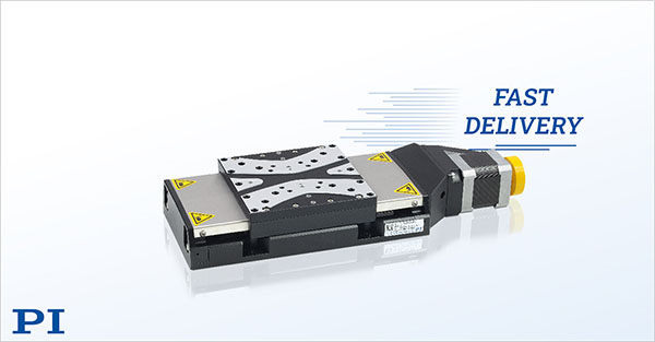 The L-511 high precision linear stage provides resolution and repeatability to 0.1µm