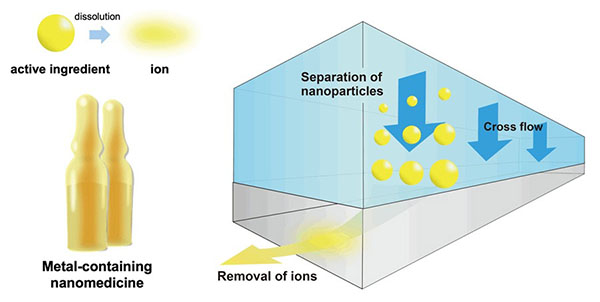 Overview of the proposed nanomedicine analytical method