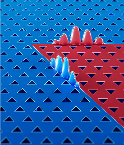 A waveguide for phonons