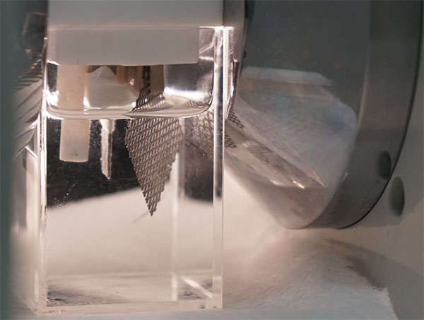 Magnetic catalysts boost water splitting efficiency, releasing streams of oxygen bubbles in the process