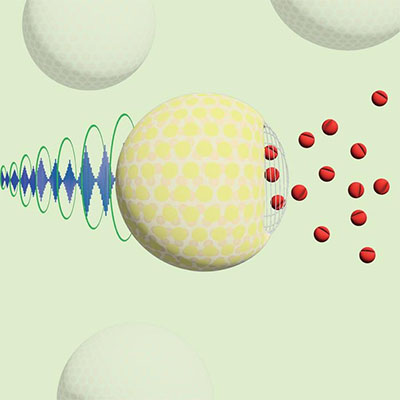 Ultrasound-sensitive nanoparticles release drugs primarily at their intended targets in the body