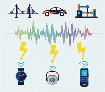 Everyday vibrations—from traffic, machines, or footsteps—span a wide range of frequencies