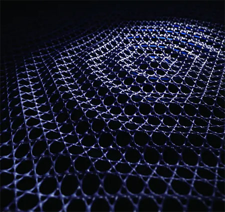 Illustration of long range electron coherence
