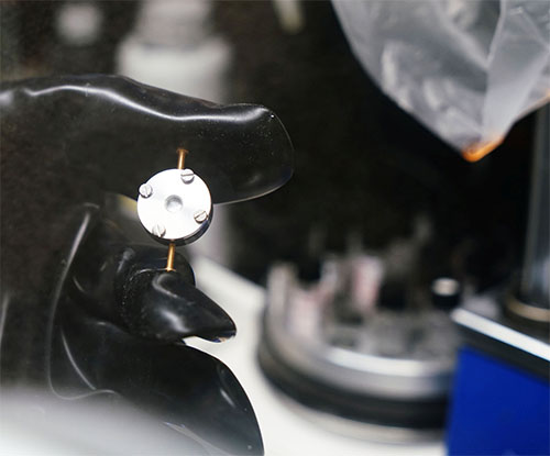 miniature button cell