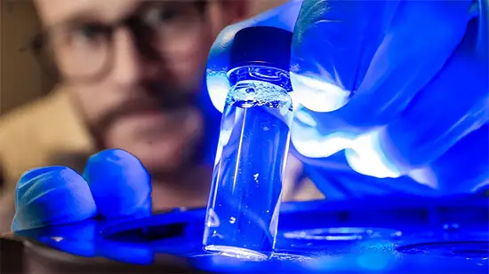 using light to create electrodes
