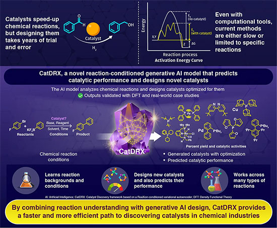 CatDRX: An AI-Powered Model for Catalyst Discovery