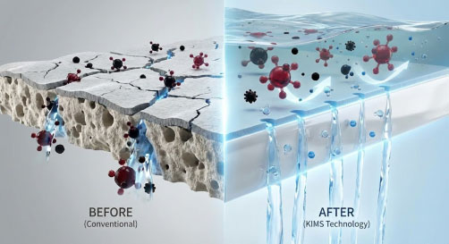 ultra-flat, defect-free nanofiltration membrane fabrication technology