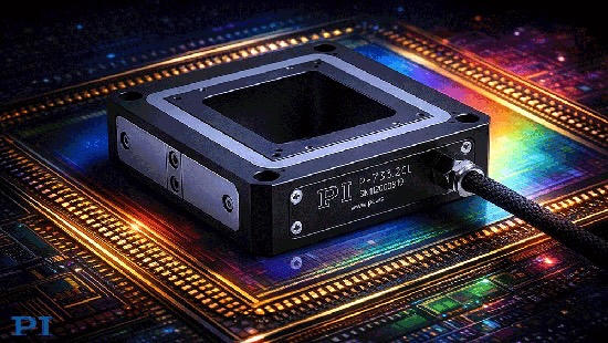 nanometer-precise P-733 XY scanning stage supports image stabilization, pixel shifting, and super-resolution microscopy