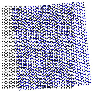 Moiré patterns emerge when crystal lattices are layered and twisted at angles relative to each other