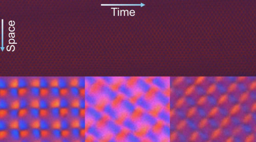 1+1Dimensional and 2+1Dimensional Discrete Space-Time Crystals