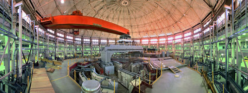 Interior of the Advanced Light Source