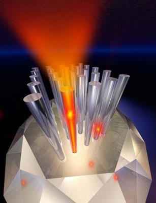 A diamond-based nanowire device