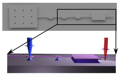 nanoelectromechanical oscillator