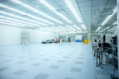 Extension of imec's 300mm clean room.