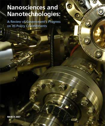 Nanoscience and Nanotechnologies: A Review of Government's Progress on its Policy Commitments
