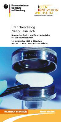 Branchendialog NanoCleanTech